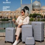 چمدان سامیت 2024 ست 4 تایی summit رنگ طوسی روشن