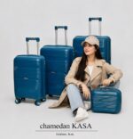 چمدان FASHION اکونومی ست کامل 4 تایی رنگ سرمه ای بلوبری - تصویر 2